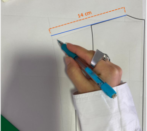 patraonaje y confección de un vestido