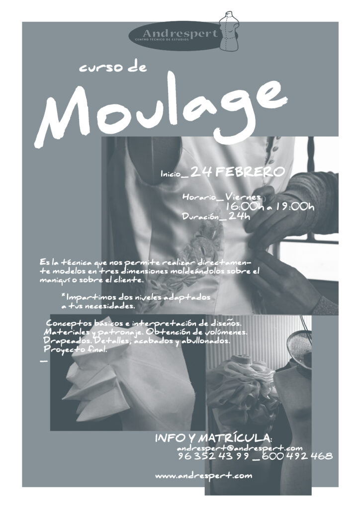 Cartel Curso Moulage