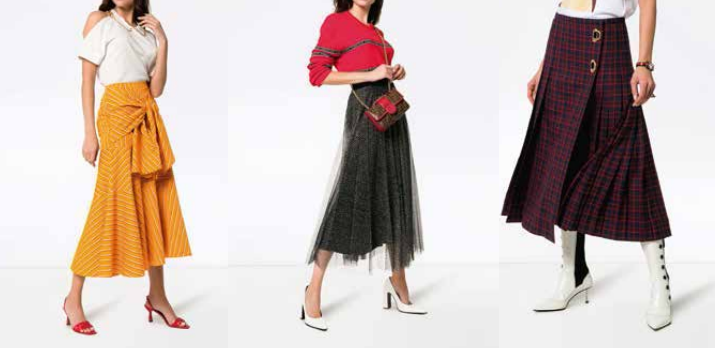 Faldas tendencias