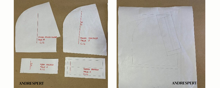 Patronaje de bolsillos