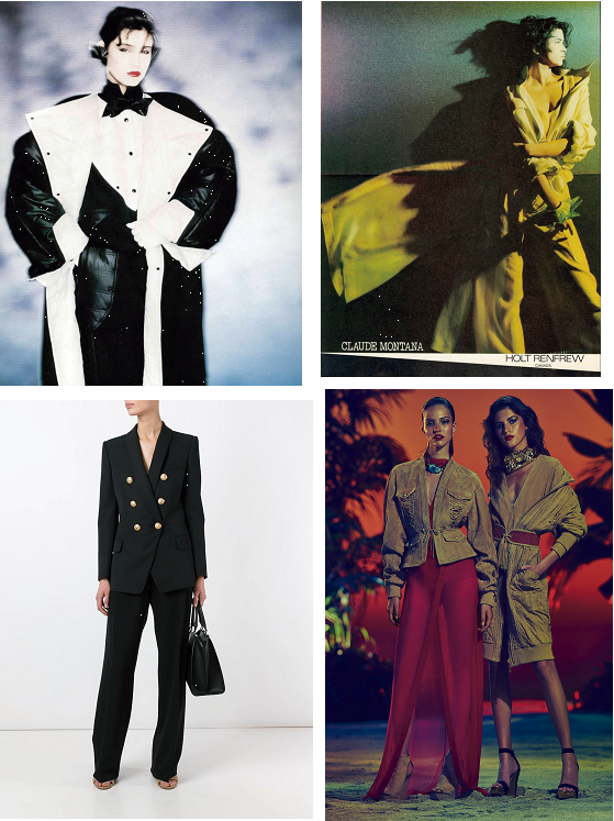 Vuelven las hombreras ANDRESPERT CORTE Y CONFECCION