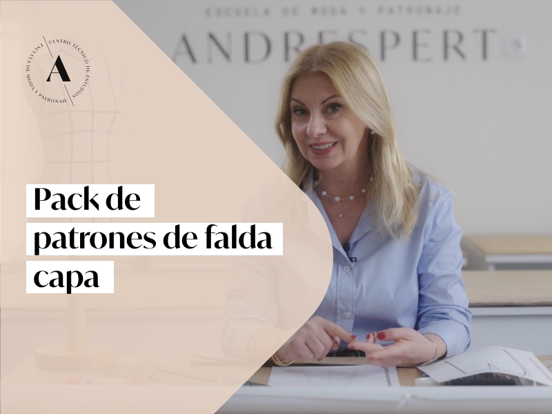 PACK DE PATRONES DE FALDA CAPA