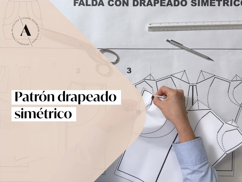 PATRÓN DRAPEADO SIMÉTRICO