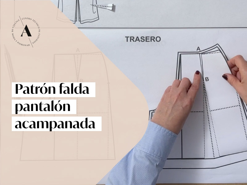 PATRÓN FALDA PANTALÓN ACAMPANADA