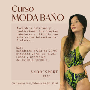 Curso moda biquinis